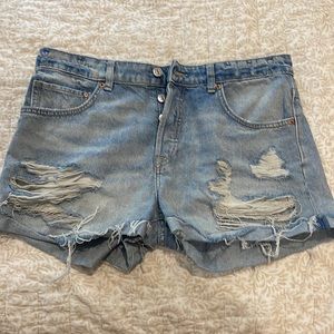 H&M jean shorts size 10